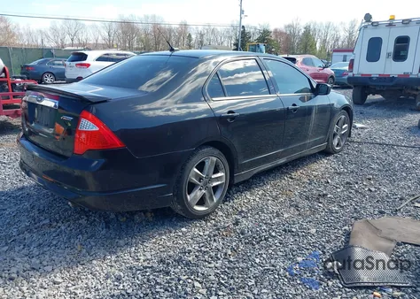 2010 Ford Fusion Sport from USA, damaged, VIN 3FAHP0KC4AR401399